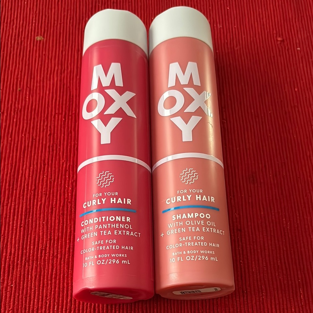 MOXY Curly Hair Shampoo and Conditioner Set